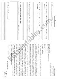I truly believe that my past experience and education would make me a valuable asset for your organization. Cover Letter Reading Comprehension Questions Esl Worksheet By Misscrepel