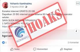 Home»tips & trik»internet gratis setiap hari tanpa pulsa dan kuota. Kementerian Komunikasi Dan Informatika