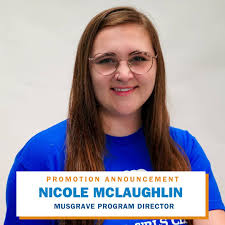 Big News! 🌟 We're thrilled to announce that Nicole McLaughlin has recently  been promoted to Program Director for the Musgrave Unit at BGCS! Nicole is  a valuable member of our team, bringing