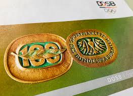 Key art and logo development. Sportplakette Des Bundesprasidenten Fur 100 Jahrige Vereine Landessportbund Brandenburg