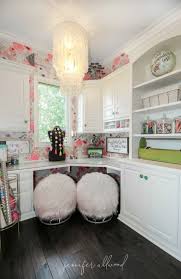 We get that for most people working from home, the reality is not a large room dedicated solely to getting stuff done if your home office is just your kitchen table but you still need space to keep your papers, stationery and tech, using an ottoman that can just sit at the. Creative Craft Spaces And Home Offices Diy Beautify Creating Beauty At Home