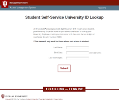 A department of transportation (dot) number is a number the federal motor carrier safety administration, or do i need a dot number? Student University Id Lookup Access Management System All Iu Campuses One Iu