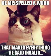Grumpy Cat Top Hat Meme Imgflip Grumpy Cat Cats Grumpy