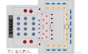 House Of Blues Anaheim Seating Chart Architectural Designs