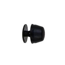 2-Piece Luggage Feet Set – Durable Plastic 18.5mm Black