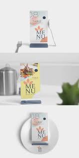 Table Menu Mockups By Gfxfoundry On Envato Elements In 2020 Menu Mockup Mockup Menu