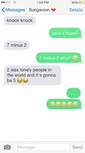 Well, how about telling your crush the funniest jokes in existence, for starters. Wanna One Knock Knock Jokes All Wanna One Memes Ph Facebook