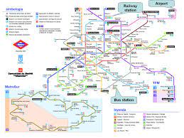 Otros mapas hechos por benedicto16. Image Result For Madrid Train Map Madrid Metro Metro Map Train Station Map