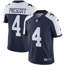 Men S Nike Dak Prescott Navy Dallas Cowboys Alternate Vapor Limited Jersey