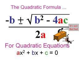 Solving Quadratics Flashcards Quizlet