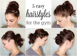 We know you're a busy lady, so we want you to have a hairstyle that can quickly transition from the gym to wherever so obvi you're at the gym to look good outside of the gym, but that doesn't mean. 5 Hairstyles For Working Out Ma Nouvelle Mode Gym Hairstyles Workout Hairstyles Hair Styles
