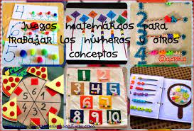 Concursa y diviértete con las matemáticas. Juegos Matematicos Para Trabajar Los Numeros Y Otros Conceptos Logico Matematico En Preescolar Imagenes Educativas