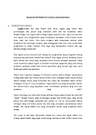 Doc Sejarah Penemuan Logika Matematika Ginanjar Rizqi Academia Edu