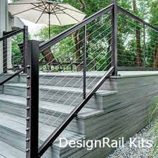 With an oak wood top rail and posts and horizontal cable infill, this option looks stunning. Exterior And Interior Cable Railing Cable Handrail Cable Rail Direct