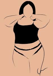 All you will need is a pencil, an eraser, and a sheet of paper. Pin By Wiktoria Binkowska On Rysunki In 2021 Body Positivity Art Body Image Art Line Art Drawings