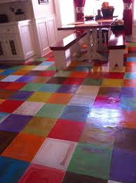 Paint On Concrete Vinyl Tile Flooring Floor Colors Vinyl Tile