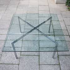 Barcelona coffee table designed by ludwig mies van der rohe and produced by knoll international circa 1970. Mies Van Der Rohe Barcelona Coffee Table By Knoll International Schlicht Designmobel