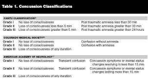 Image result for Concussion Grading