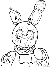 Check out amazing springtrap artwork on deviantart. Animatronics Coloring Pages Cartoons Animatronics Springtrap 1 Printable 2020 0535 Coloring4free Coloring4free Com