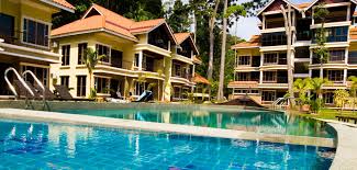 Walking distance to the beautiful beach of pasir bogak. Anjungan Beach Resort And Spa
