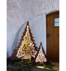 Edelrost Baum Leander 1700 Inkl Led Weihnachtsdekoration Led Baum Weihnachtsdeko