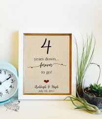 Sale 4 Year Anniversary Gift Linen Anniversary 4th Anniversary Gift For Husband Wife Ye 4th Anniversary Gifts 12 Year Anniversary Gifts Anniversary Gifts