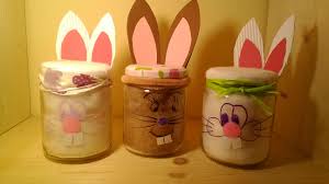 Osterhasen Im Glas Easter Bunny Jar Diy Basteln Geschenkideen Basteln Osterhase