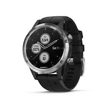 Garmin Fenix 5 Plus Plata Con Correa Negra 47mm Smartwatch Premium Multideporte Gps Integrado Wifi Bluetooth En 2020 Smartwatch Relojes Gps Reloj Inteligente