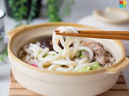 Udon Noodle Soup With Pork Nabeyaki Udon Recipe
