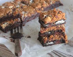 Oreo S Mores Brookies Easy Cookie Brownie Bars Recipe Recipe Easy Cookies Brookies Recipe Dessert Recipes
