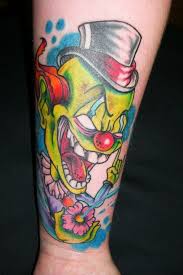 Tattoo johnny is the best place to find the largest variety of professional tattoo designs. Psycho Newschool Clown By Hieb Stichfest On Deviantart