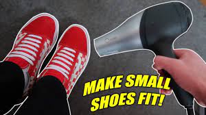 How to make shoes smaller with water. 3 Ways To Fit Into Too Small Shoes Youtube