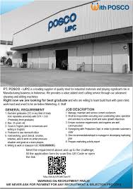 Info gaji karyawan pt tetra pak indonesia di situs jobplanet terbaru tahun 2017 yang bersumber dari karyawan/mantan karyawannya. Lowongan Kerja Lowongan Kerja Pt Posco Ijpc Karawang 2019