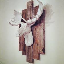 3d printing service drone wall mounts and transmitter mounts: The Edmonton Large White Faux Moose Head Wall Mount White Faux Taxidermy Animal Head Wall Decor Moose Head Wall Mount