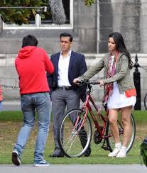 Salman Khan and Katrina Kaif in Ek Tha Tiger being shot on location at  Trinity College-abbdf43e20a816307173146ecf1b838c | Salman Khan