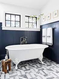 A great way to detract from limited floor space in a bathroom is to install a feature wall, adding different textures and creating interest. 37 Best Bathroom Tile Ideas Beautiful Floor And Wall Tile Designs For Bathrooms