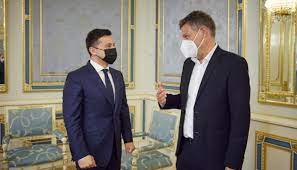 Germany can do more, he said, pointing to recent comments by opposition green party leader robert habeck during a visit to ukraine. Zelensky Habeck Discuss Threat Posed By Nord Stream 2