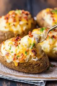 Twice Baked Potatoes Baked Potato Recipes Best Twice Baked Potatoes Recipes