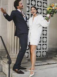 Complete Your Winter Wedding Look With These 15 Shoes Courthouse Wedding Courthouse Wedding Dress Wedding Looks