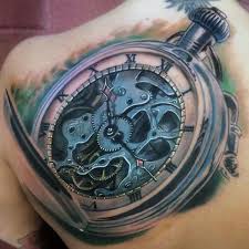 To make you tattoos look more powerful, add colors to it. 25 Timeless Clock Tattoo Designs For Men
