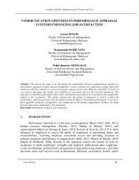 Mymemory, world's largest translation memory. Pdf Communication Openness In Performance Appraisal System Enhancing Job Satisfaction Mohd Hamran Mohamad Academia Edu