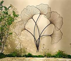 Wanddeko Ginkgo Aus Metall Jetzt Bei Weltbild De Bestellen Aussenwand Dekoration Ummauerter Garten Hof Kunst Jede wand erhält mit der wanddeko »blüten« von home affaire einen wundervollen eyecatcher.