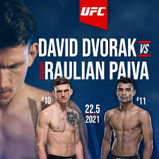 June 05, 1992 (age 28) weight: David Dvorak S Third Fight Has Been Confirmed David Dvorak