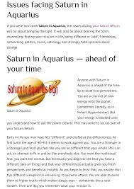 Saturn In Aquarius Saturn S Return Saturn In Aquarius Saturn Return Astrology Aquarius