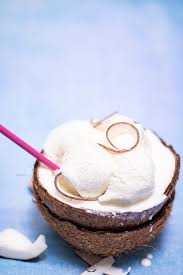Glace Coco Facile Recette En 2020 Recette Glace Glace Coco Glace Et Sorbet