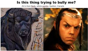 Old watercolor piece from 2 years ago- Tormund and Brienne of Tarth