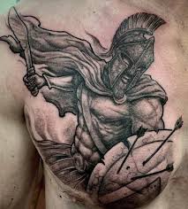 101 Amazing Gladiator Tattoos You Have Never Seen Before Outsons Men S Fashion Tips And Style In 2020 Gladiator Tattoo Warrior Tattoos Chest Tattoo Men