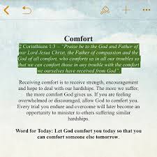 For every grain of rice we are thankful. Word For Today Let God Comfort Real Life Church Aog Facebook