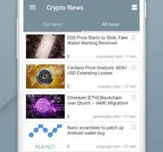 Blockchain and crypto are the two hot topics in the world that are gaining constant traction. Five Great Free Cryptocurrency News Apps For Your Phone