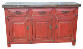 Because i am thinking of bathroom. Rustic Weathered Red Bathroom Vanity Buffet Bathroom Vanities And Sink Consoles By Rusticmanhomedecor Houzz